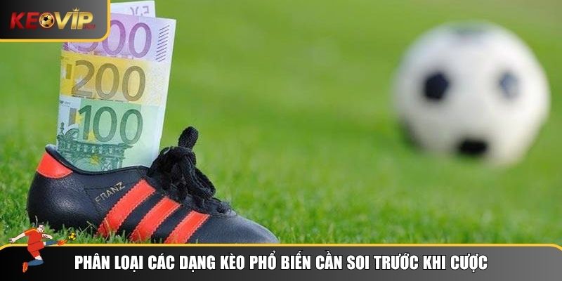 Hiểu rõ 3 dạng kèo phổ biến trước khi soi kèo