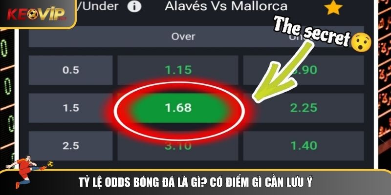 Khái niệm và đặc điểm của tỷ lệ Odds bóng đá