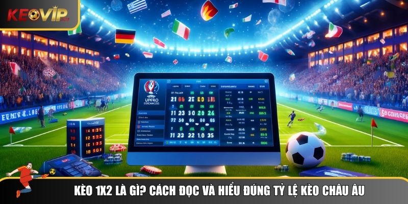 Bản chất kèo 1x2 là gì cùng với cách đọc tỷ lệ 